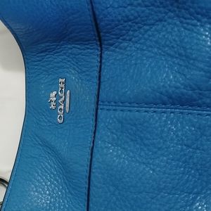 Royal blue Coach bag